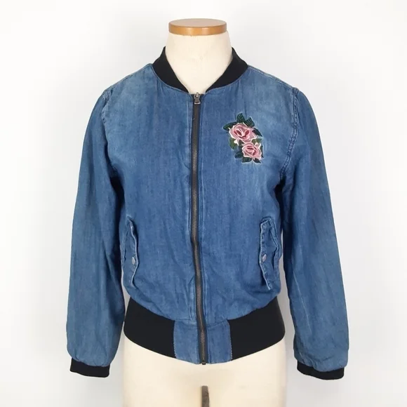 Hudson Bomber Jacket Size Girls XL - Picture 3 of 12